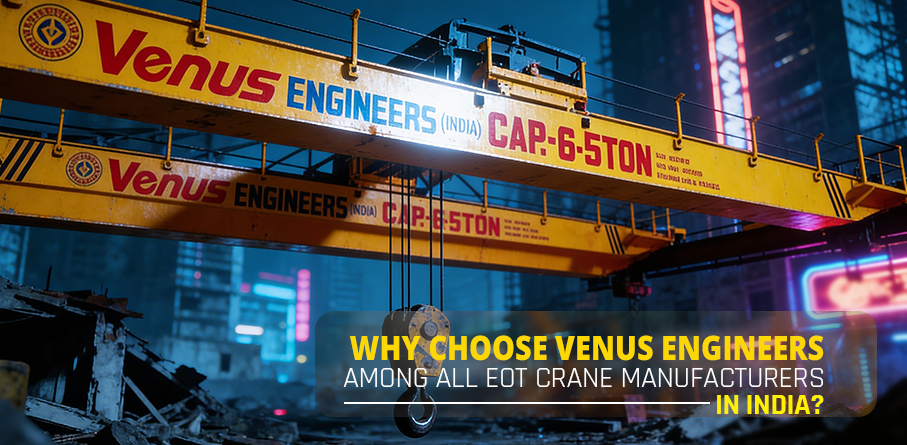 Why Venus Engineers Is the Trusted Name Among Eot Crane Manufacturers in India